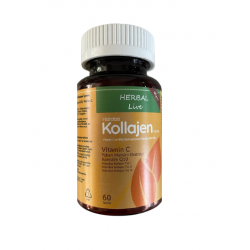 Herbal Live Hidrolize Kolajen Tip 1-2-3  Vitamin C + Hyaluronik Asit + Bitki Ekstresi 